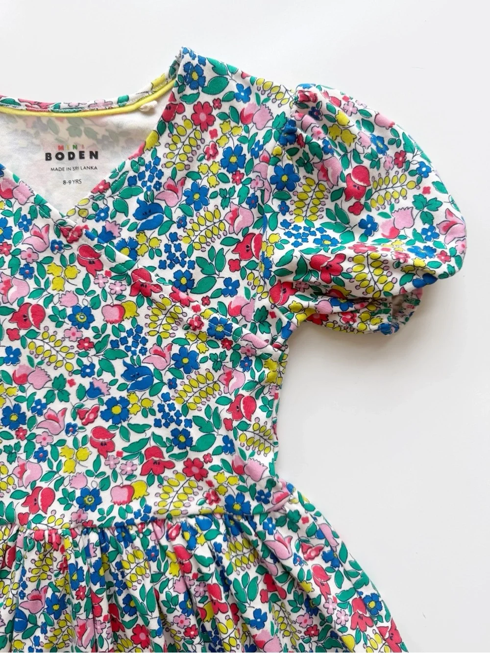 Mini Boden Floral Dress 8/9